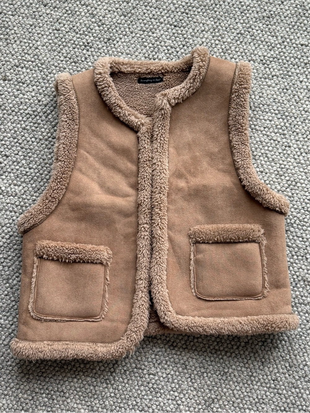 Ultra Cozy Faux Shearling Vest